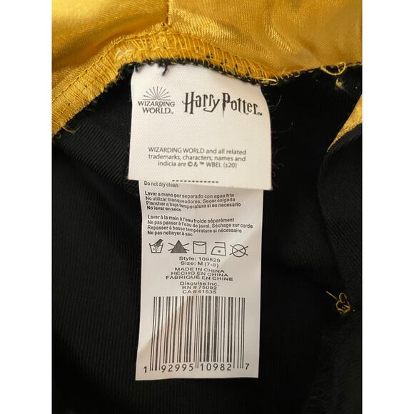 Harry Potter Slytherin Girls Size M 7-8Yrs Black Green Halloween Costume - Picture 7 of 11